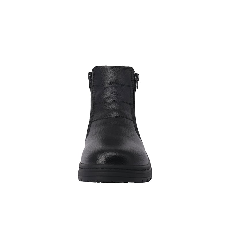 BOTÍN CUERO NEGRO DE CON CHIPORRO AEGIR LONDON ADIXT CASUAL - 3