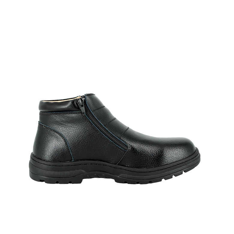 BOTÍN CUERO NEGRO DE CON CHIPORRO AEGIR LONDON ADIXT CASUAL - 4