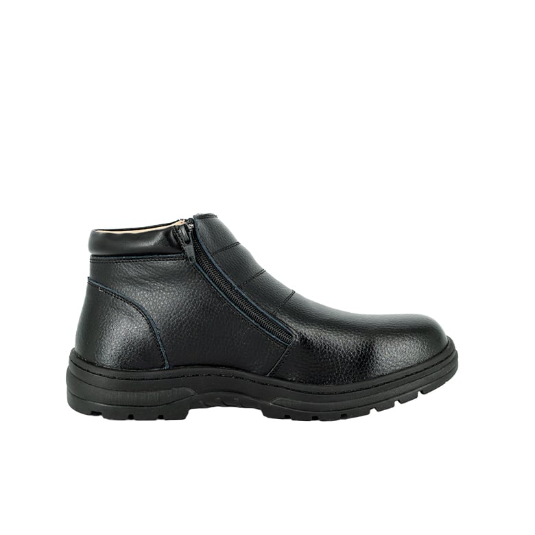 BOTÍN CUERO NEGRO DE CON CHIPORRO AEGIR LONDON ADIXT CASUAL - 4