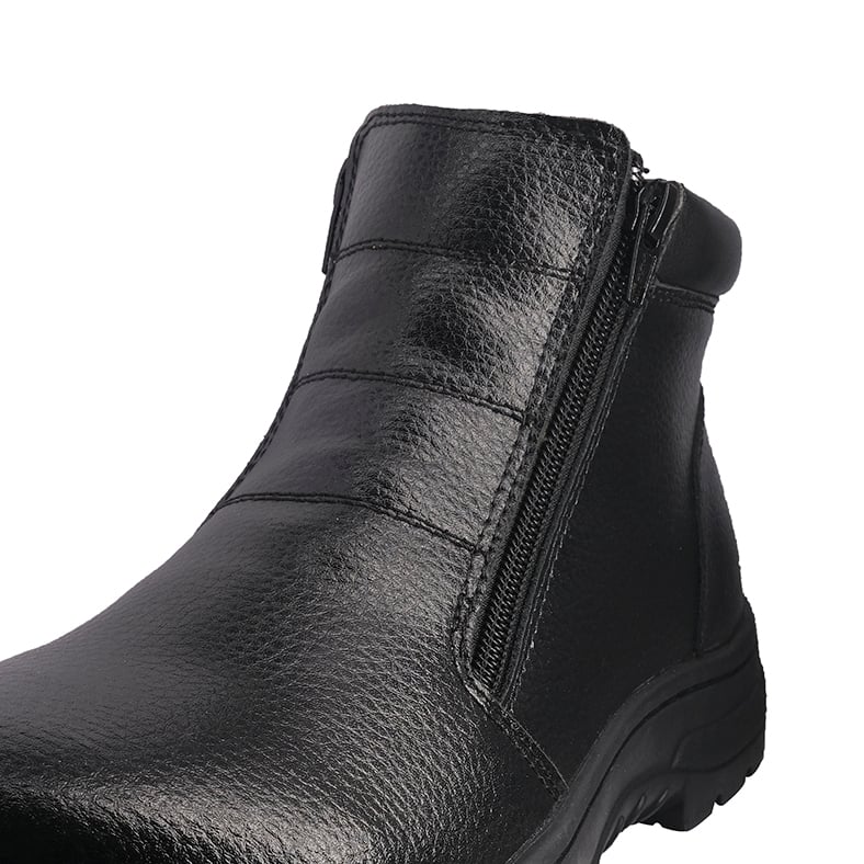 BOTÍN CUERO NEGRO DE CON CHIPORRO AEGIR LONDON ADIXT CASUAL - 5