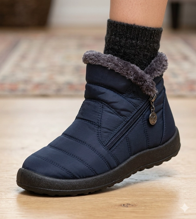 BOTÍN AZUL LAMBDA BAMBOO CASUAL - 5