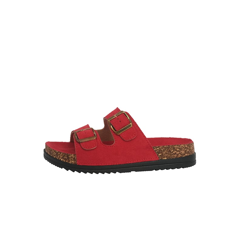 SANDALIAS MUJER ALQUIMIA ROJO JANGA - 2
