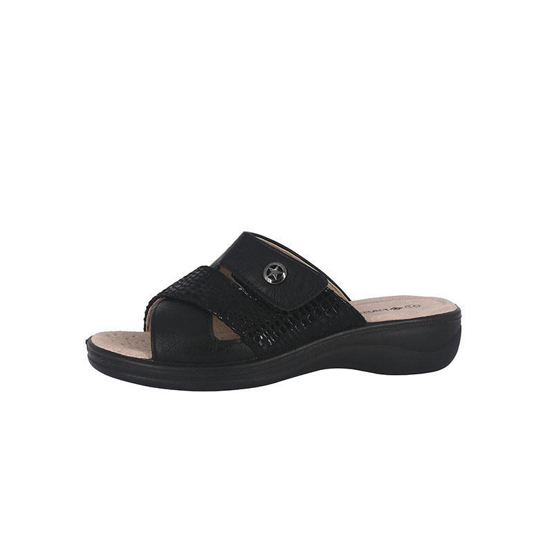 SANDALIA CHAMOMILE NEGRO PASSER - 2