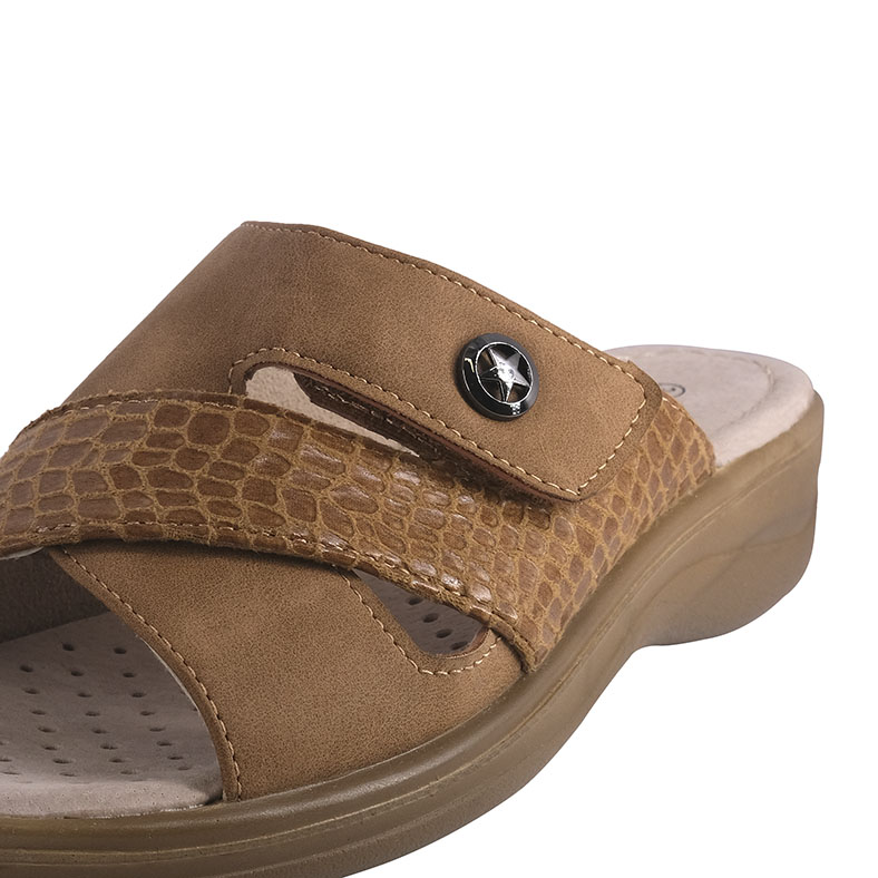 SANDALIAS MUJER PASSER CARAMELO CHAMOMILE - 4