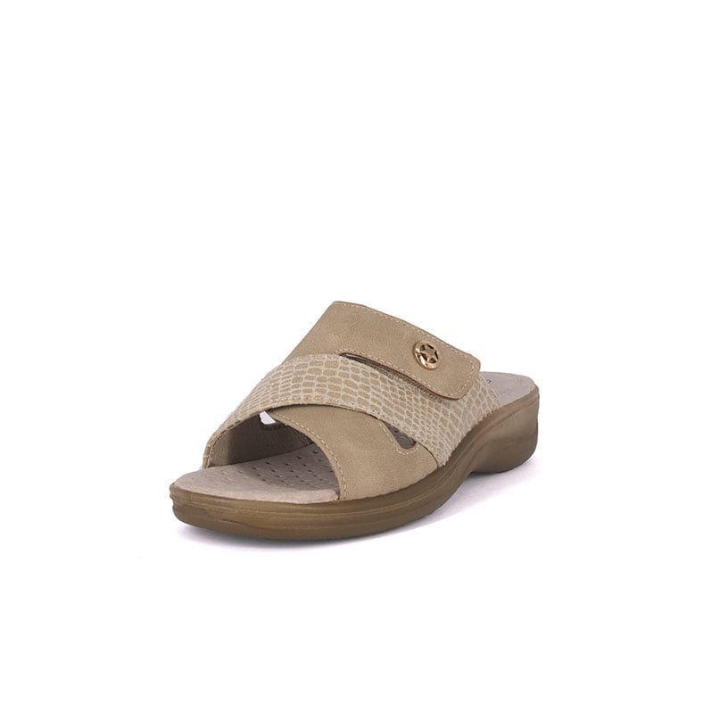 SANDALIAS MUJER PASSER BEIGE CHAMOMILE - 1