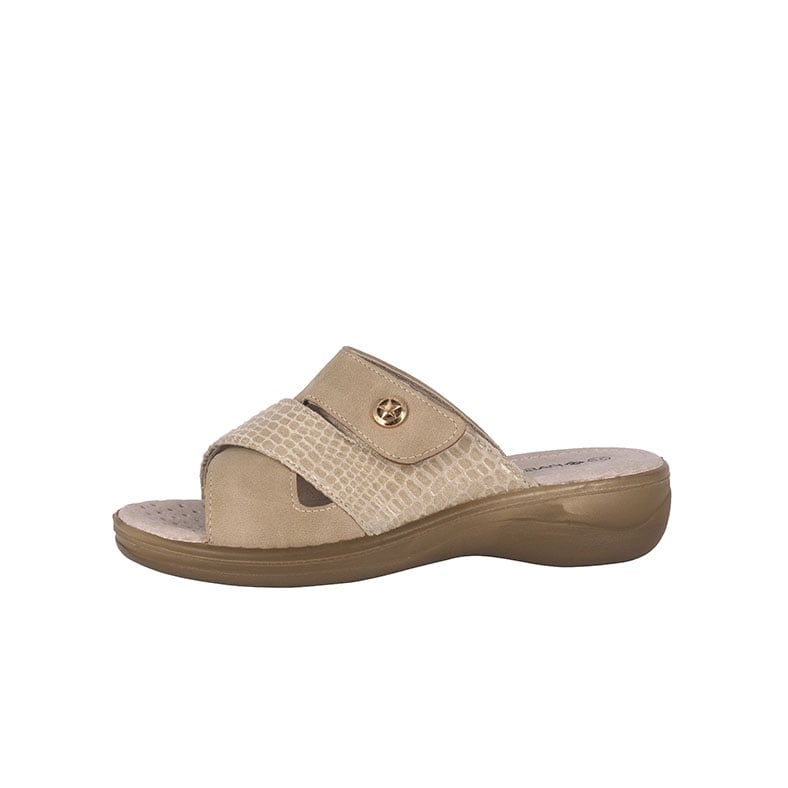 SANDALIAS MUJER PASSER BEIGE CHAMOMILE - 2
