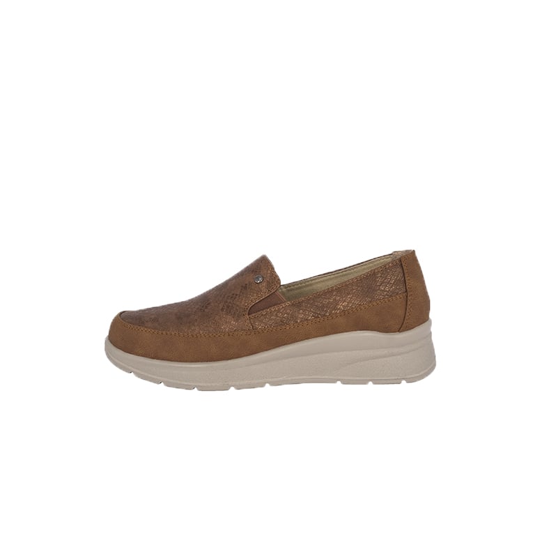 MOCASINES MUJER PASSER CARAMELO LILAC - 2