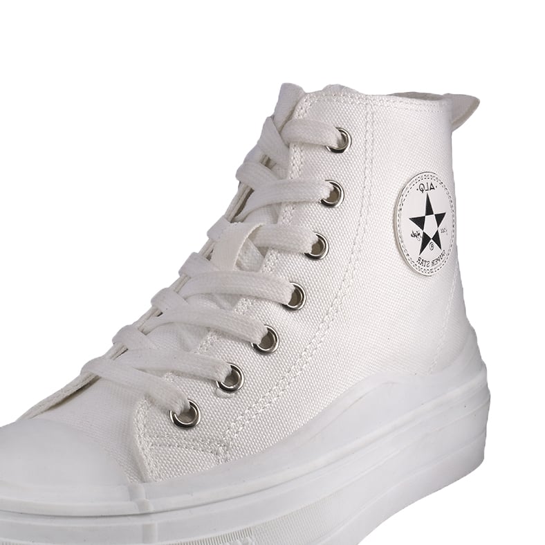 ZAPATILLAS MUJER ALQUIMIA CASUALES BLANCO ACAMPE - 4