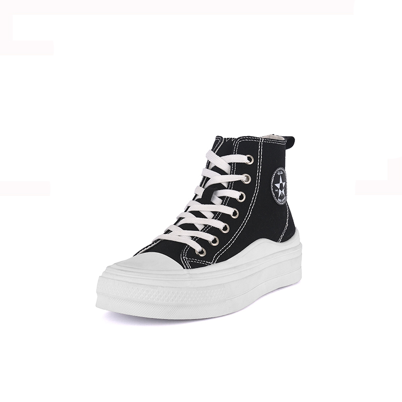 ZAPATILLAS MUJER ALQUIMIA CASUALES NEGRO ACAMPE - 1