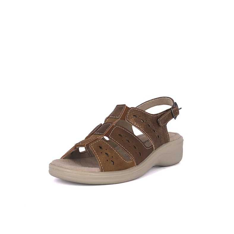 SANDALIAS MUJER PASSER CARAMELO BAYAN - 2