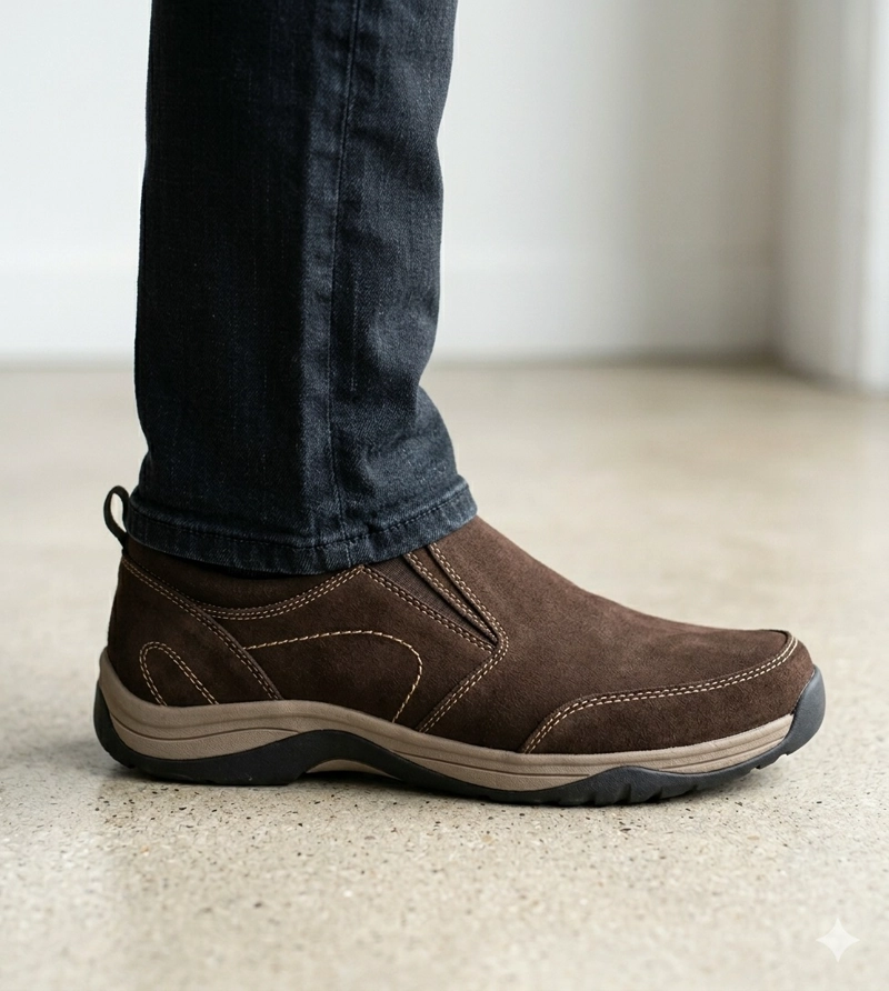 ZAPATO DE CUERO CASUAL ORCHIS CAFE LONDON ADIXT - 5