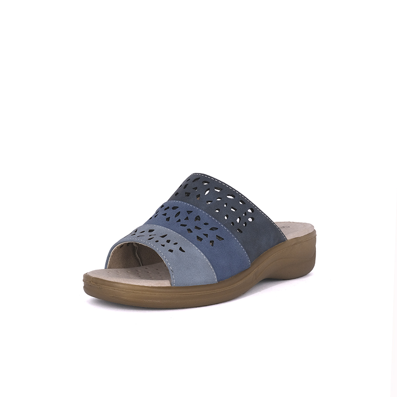 SANDALIAS MUJER PASSER AZUL LINCE - 1