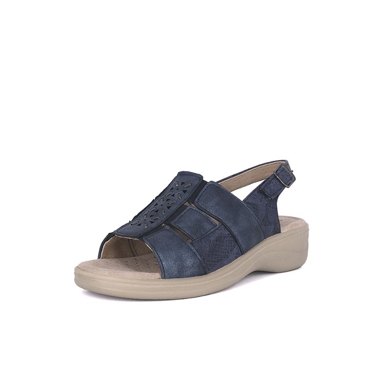 SANDALIAS MUJER PASSER AZUL - 1