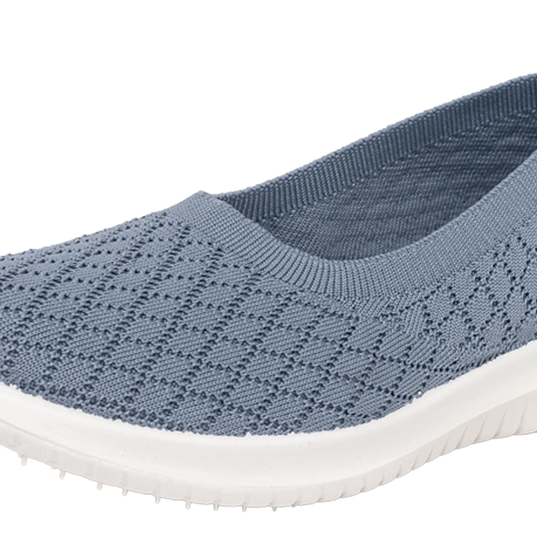 ZAPATILLAS MUJER ALQUIMIA CASUALES CELESTE SHAN - 4