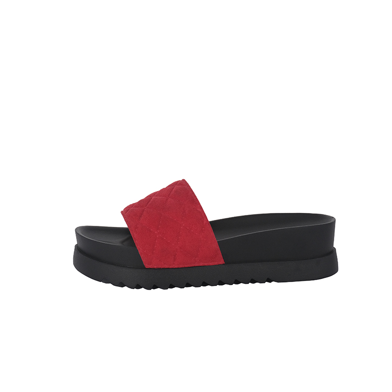 SANDALIAS MUJER ALQUIMIA ROJO ASH - 2