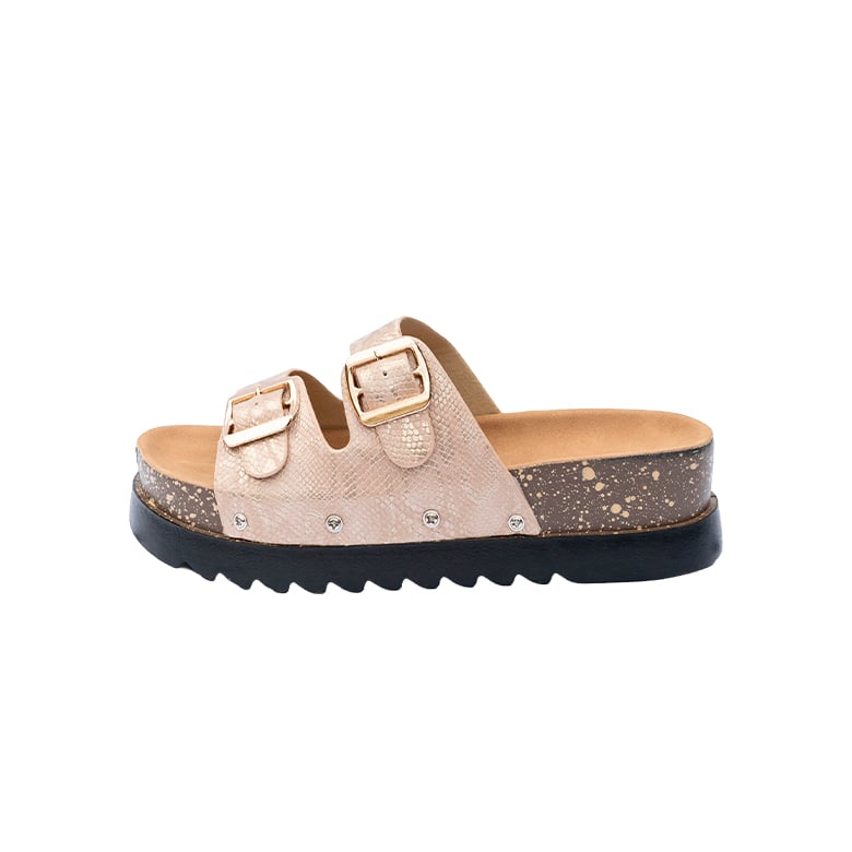 SANDALIAS MUJER ALQUIMIA BEIGE ALDER - 2