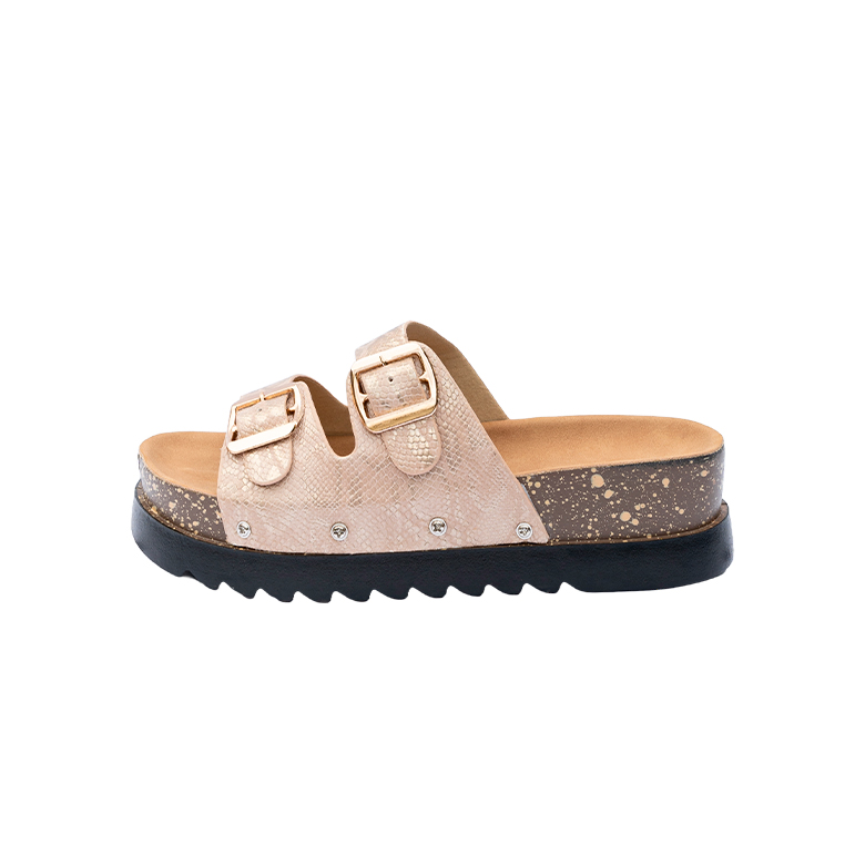 SANDALIAS MUJER ALQUIMIA BEIGE ALDER - 2