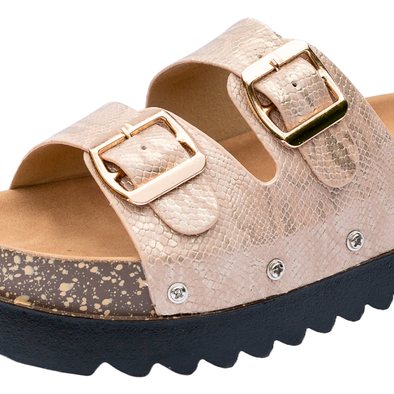 SANDALIAS MUJER ALQUIMIA BEIGE ALDER - 4