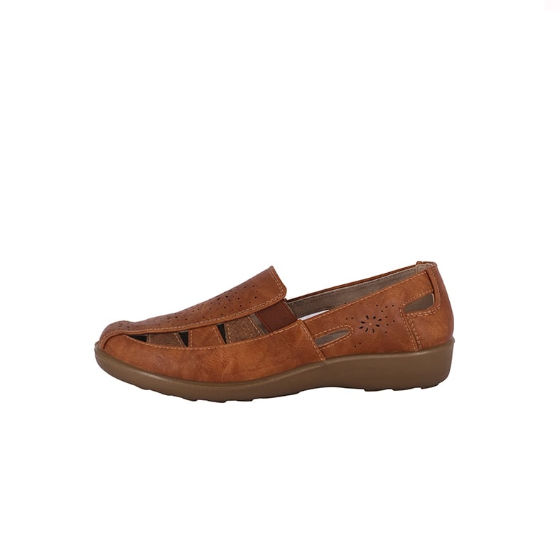 MOCASINES MUJER PASSER CARAMELO CROCUS - 2