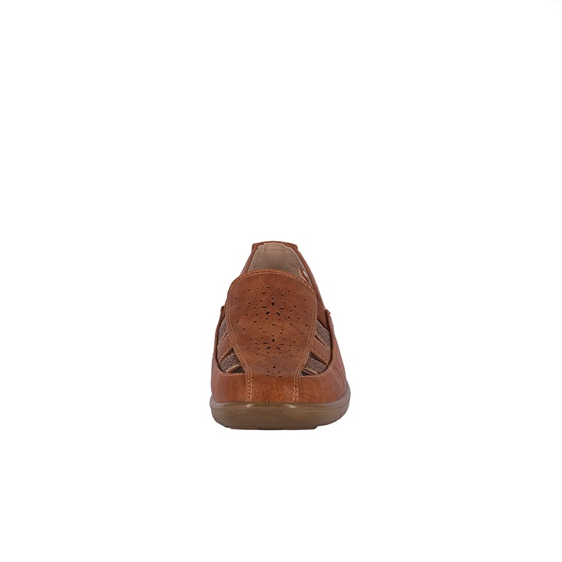 MOCASINES MUJER PASSER CARAMELO CROCUS - 3