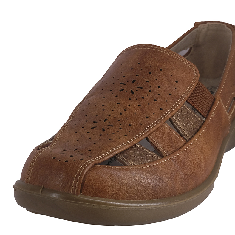 MOCASINES MUJER PASSER CARAMELO CROCUS - 4