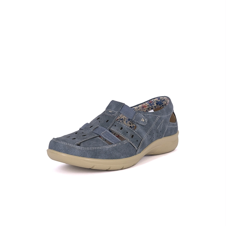 MOCASIN CRISANTEMO CELESTE PASSER - 1