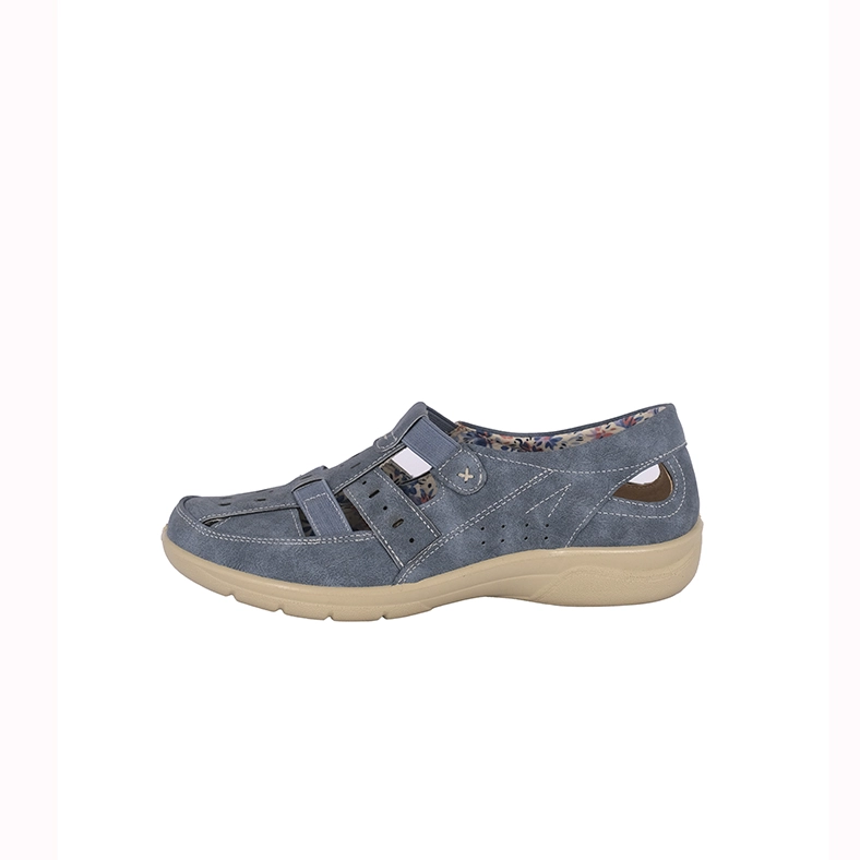 MOCASIN CRISANTEMO CELESTE PASSER - 2