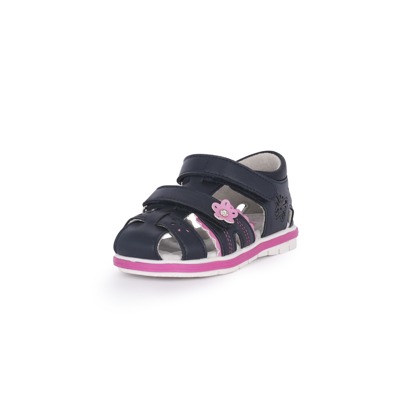 SANDALIAS NIÑA BAMBOO AZUL TECA - 1