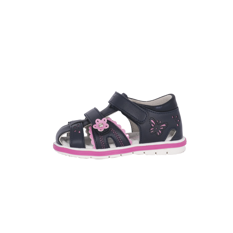 SANDALIAS NIÑA BAMBOO AZUL TECA - 2