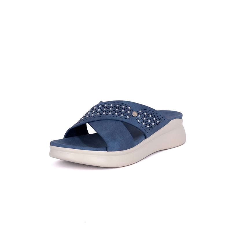 SANDALIAS MUJER ALQUIMIA AZUL GLACIER - 1