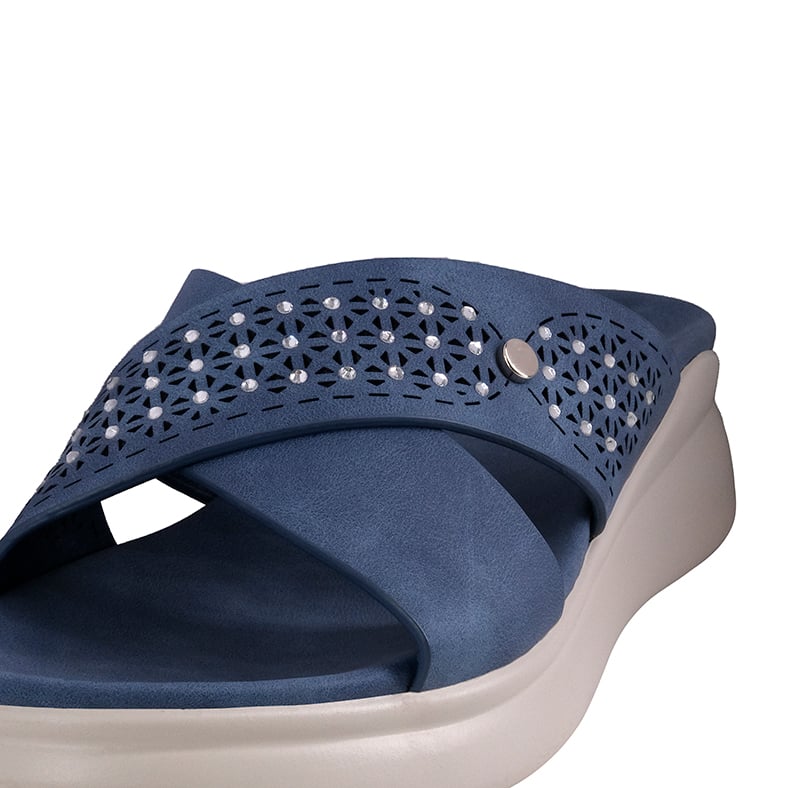 SANDALIAS MUJER ALQUIMIA AZUL GLACIER - 4