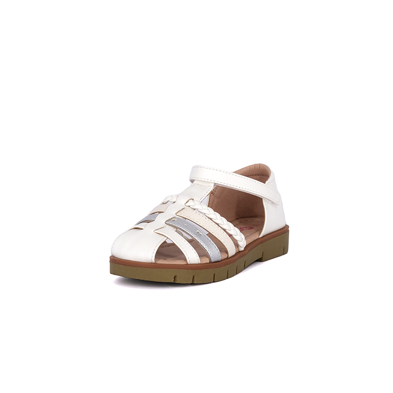 SANDALIAS NIÑA BAMBOO BLANCO TULIP - 1