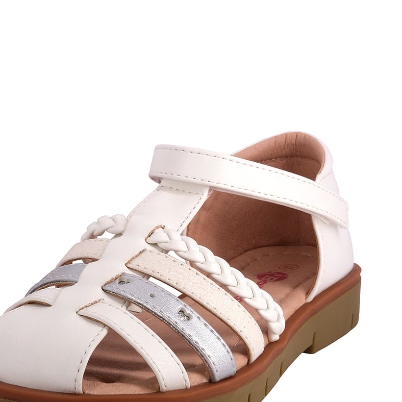 SANDALIAS NIÑA BAMBOO BLANCO TULIP - 4