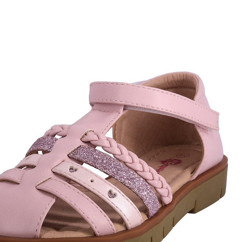 SANDALIAS NIÑA BAMBOO ROSADO TULIP - 4