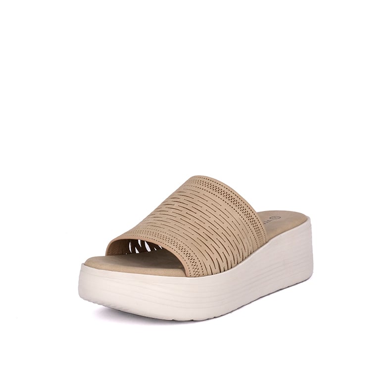 SANDALIAS MUJER ALQUIMIA BEIGE FIBROUS - 1