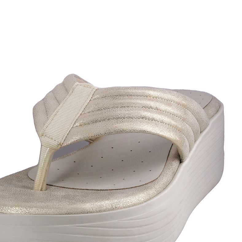 SANDALIAS MUJER ALQUIMIA DORADO FIERCE - 4