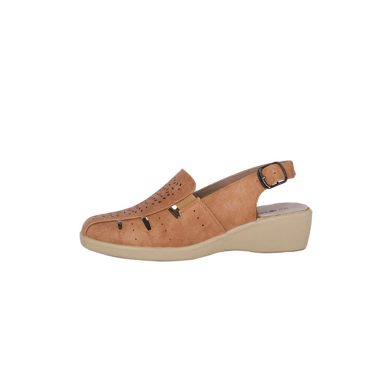SANDALIAS MUJER PASSER CERRADA BLUEBELL TOSTADO - 2