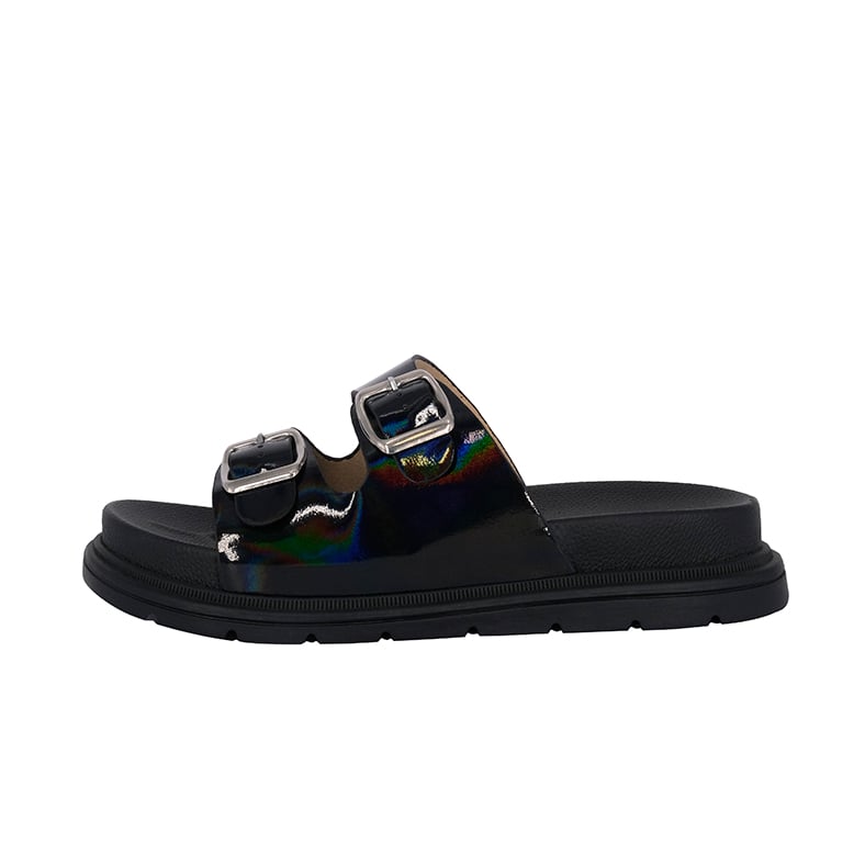 SANDALIAS MUJER ALQUIMIA NEGRO ACCA - 2