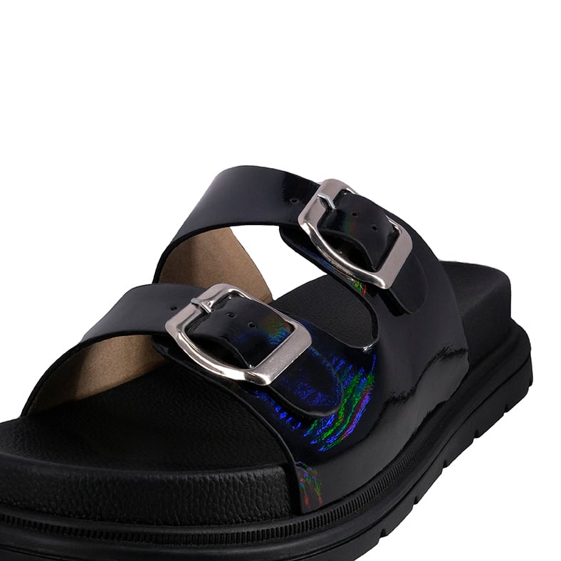 SANDALIAS MUJER ALQUIMIA NEGRO ACCA - 4