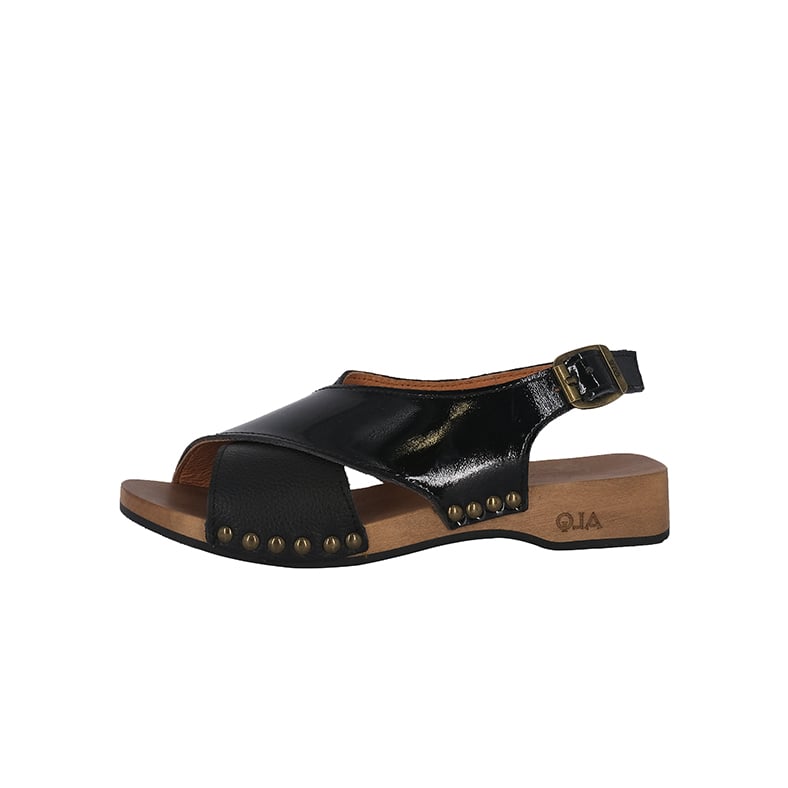 SANDALIA MADERA CACHI NEGRO ALQUIMIA - 2