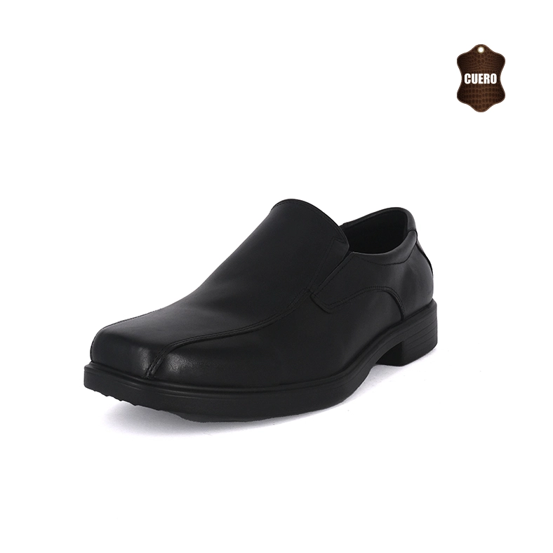 ZAPATO DE CUERO TRITON NEGRO LONDON ADIXT - 1