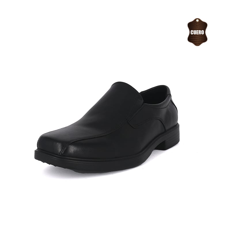 ZAPATO DE CUERO TRITON NEGRO LONDON ADIXT - 1