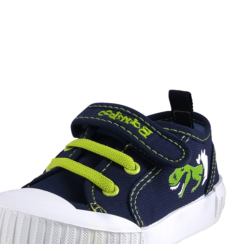 ZAPATILLAS NIÑO BAMBOO CASUALES AZUL MOSS - 4