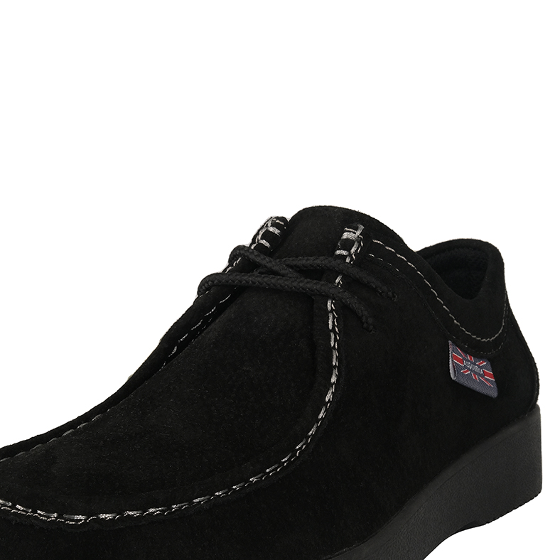 MOCASINES UNISEX ALQUIMIA CUERO NEGRO DE SOIRA - 4