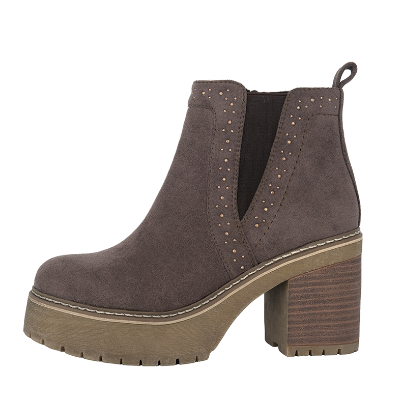 BOTÍN TAUPE SIERRA ALQUIMIA CASUAL - 2