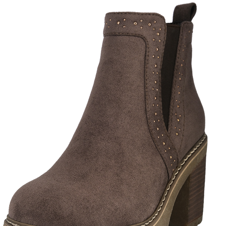 BOTÍN TAUPE SIERRA ALQUIMIA CASUAL - 4