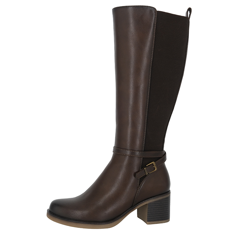BOTAS MUJER ALQUIMIA CAFÉ LARGA BERTA - 2