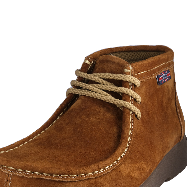 BOTÍN CUERO CARAMELO DE CAMPOS LONDON ADIXT CASUAL - 4
