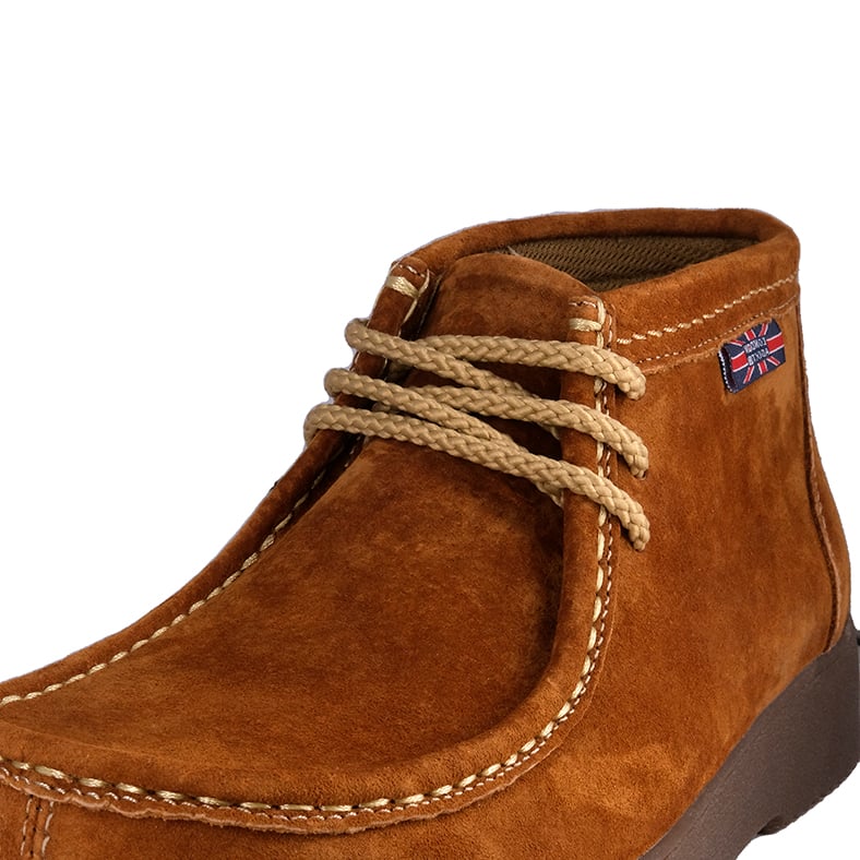 BOTÍN CUERO CARAMELO DE CAMPOS LONDON ADIXT CASUAL - 4