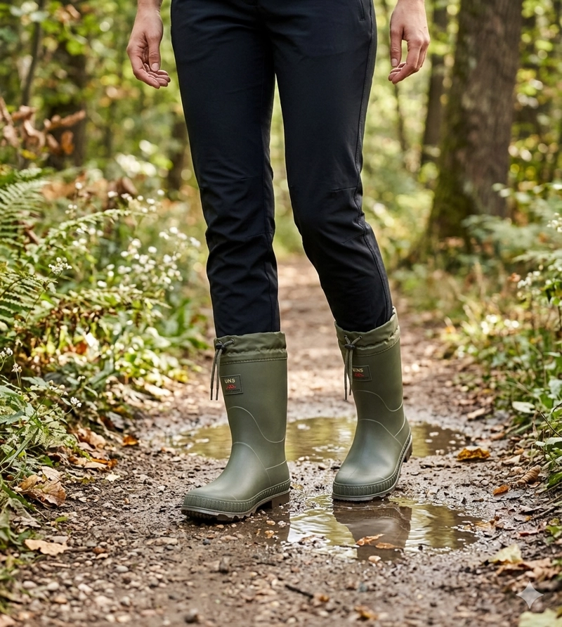 BOTAS UNISEX UNS VERDE AGUA CON POLAR NAMAKA - 6